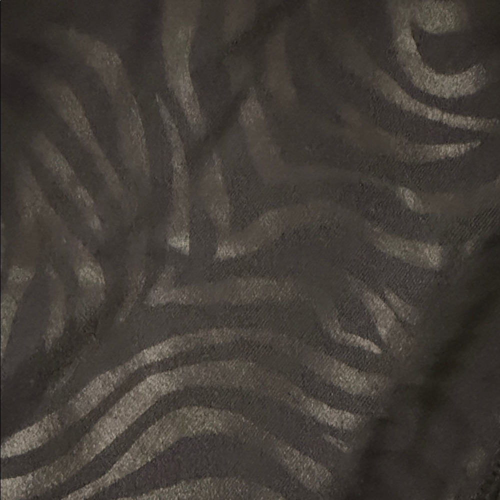 Livi Active Black Zebra Print Leggings - Picture 3 of 3